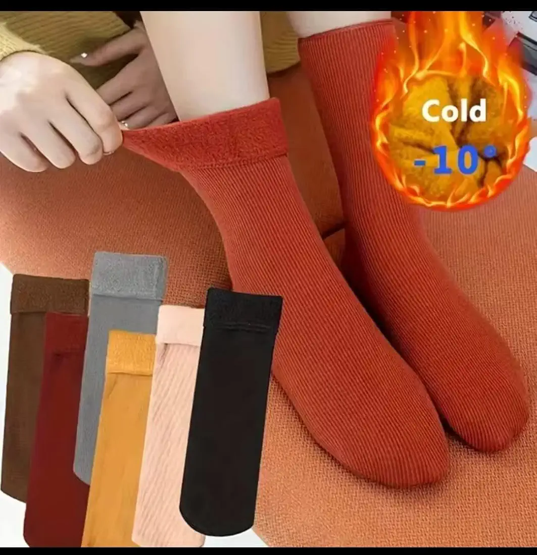 12 Pair Women Snow Multiple Socks