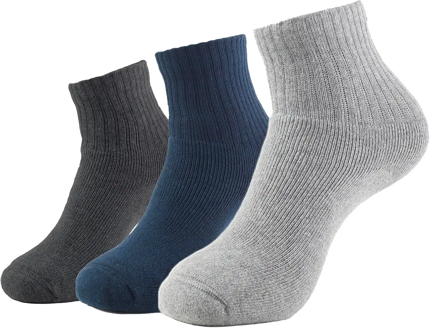 10 Pair Men Cotton Ankle Socks 